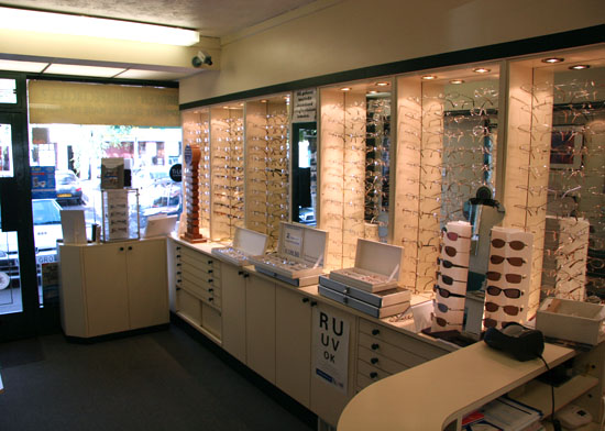 Spectacle Dispensing Area Spectacle Dispensing Area
